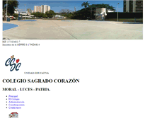 Tablet Screenshot of colegiosagradocorazon.e12.ve